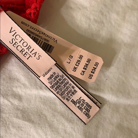 Red bra - Picture 3 of 3